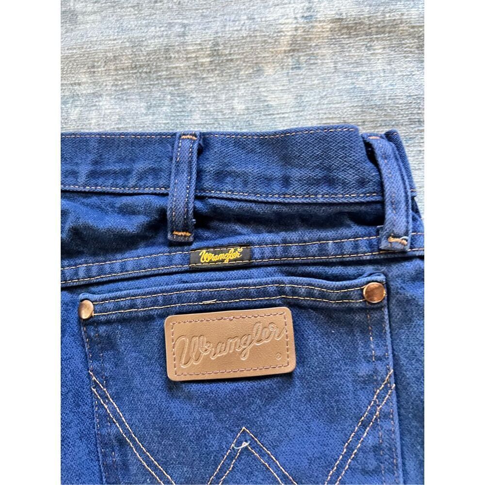 Wrangler Blue Cowboy Cut Original Fit Men's Jeans 38 x 32 - Picture 3 of 6